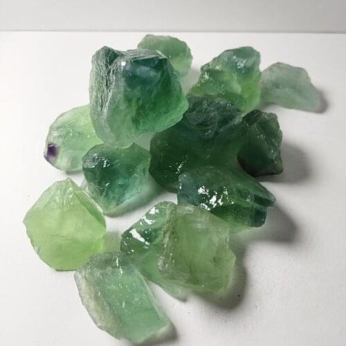 5pcs Fluorite raw stone quartz mineral crystals gemstones natural reiki healing rocks cristal decoration