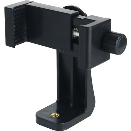 Tripod Mount Adapter Rotatable Stand Mount Adapter For Smart Phone Tripod Stand 360 Degree Adjustable Clip Drop Shipping