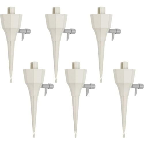 Automatic Watering Device A Slow-Release ABS Valve Garden Control For Indoor And Outdoor Universal 6pcs Adjustable Plant Waterer