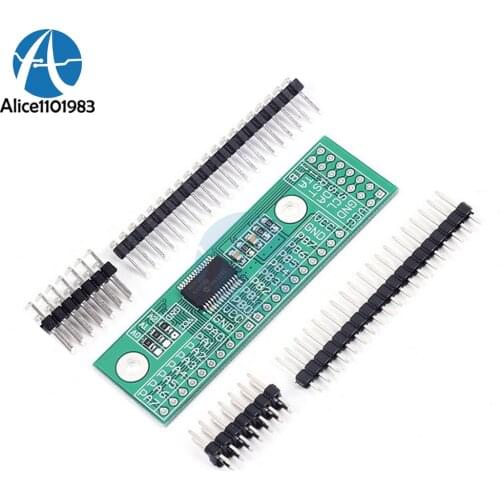 MCP23017 Power Supply I2C Interface 16bit I/O Extension Module Pin Board IIC to GIPO Converter 25mA1 Drive For Arduino C51