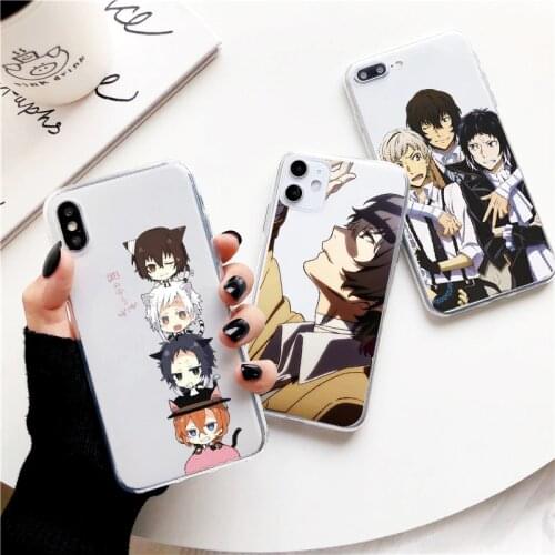For Samsung Galaxy A72 A52 A32 A51 A50 A21S A12 A31 A30 A42 A41 A40 A71 A70 A91 A6 A7 A9 2018 Bungou Stray Dogs Dazai Osamu Case