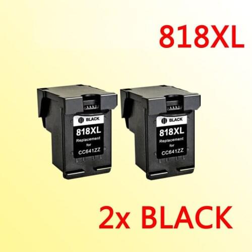 For hp818 black ink cartridge compatible for 818 818xl Deskjet F4238/F4288/F4488/F4688