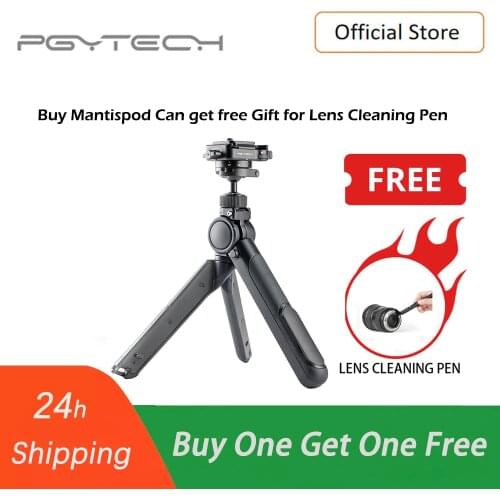 PGYTECH Mini Flexible tripod with Panoramic Ball Head tripod for Camera mantispod vlog tripod gopro 9 hero accessories