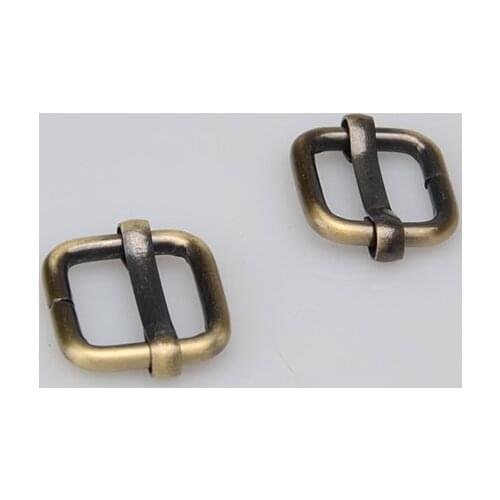 20 mm Antique Bronze Adjustable Slide Buckle