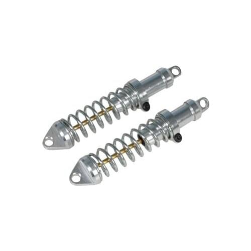Silver Aluminum Front Rear Shocks Absorbers for 1/5 Vehicle HPI 5B 5T HSP 2PCS(95mm,145mm) 2pcs