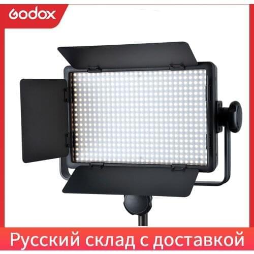 Godox LED500C 3300K-5600K Studio Video Light Lamp + Remote For Camera Camcorder
