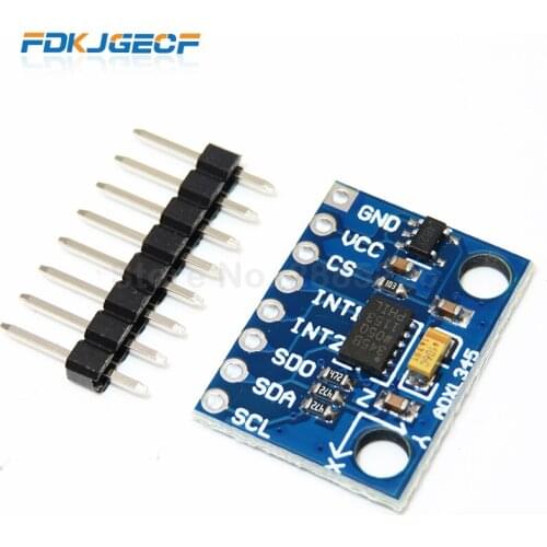 1pcs GY-291 ADXL345 digital three-axis acceleration of gravity tilt module IIC SPI transmission