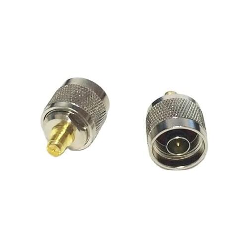 1pc N Male Plug to RP-SMA Female Jack RF Coax Adapter Modem Convertor Connector Straight Goldplated NEW wholesale
