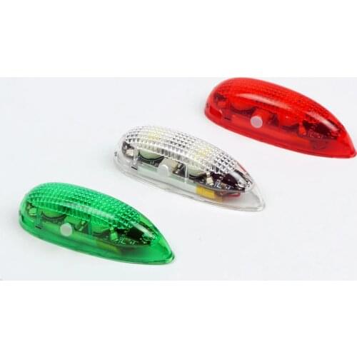 3pcs/set EasyLight LED Position Light Wireless Navigation Light Version 2 for RC Aircraft Part (Red Green White LED)