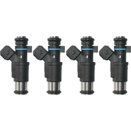 4Pcs 01F002A 348001 Fuel Injector Nozzle for Citroen Peugeot 106 206 306 307 Part Number:0280156357