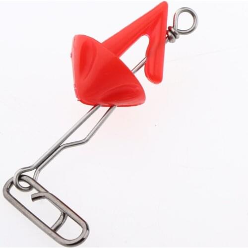 5pcs Mini Fishing Clip Bait Release Fishhook For Long Trace Distant