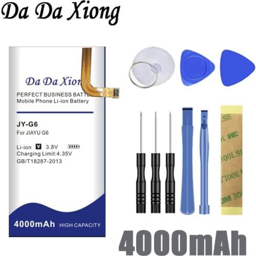 Da Da Xiong 4000mAh JY-G6 Battery for Jiayu G6 JY-G6 Phone