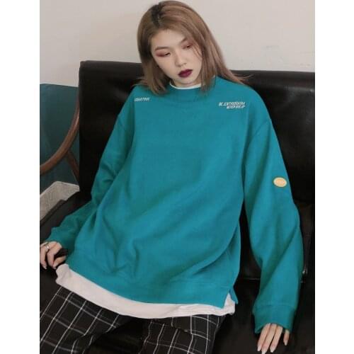 JASUMMER Sanitary Clothes Mens Korean Version Loose Leisure Couple hoodies sweatshirt for Men and Women