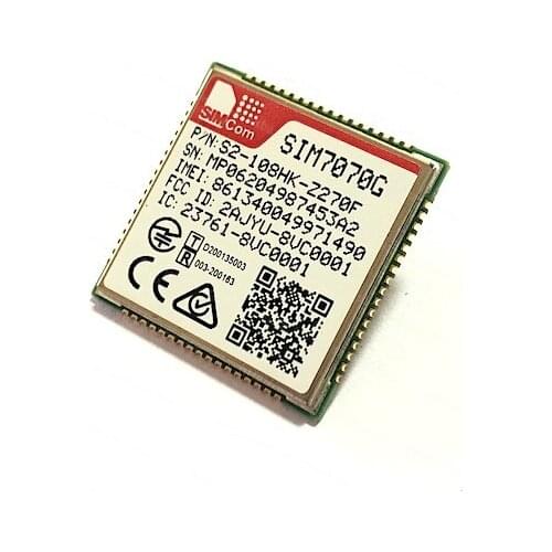 Simcom SIM7070G CAT-M NB-IoT module compatible with SIM7000/SIM800F/SIM900