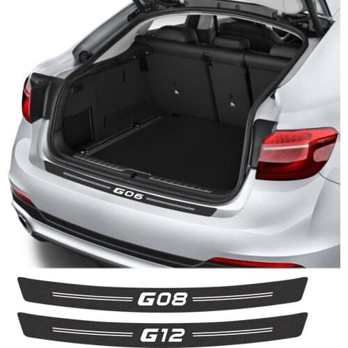 Carbon Fiber Trunk Decal Car Sticker For BMW G30 G20 G01 G02 G05 G06 G07 G08 G11 G12 G15 G16 G21 G22 G23 G31 G38 Car Accessories