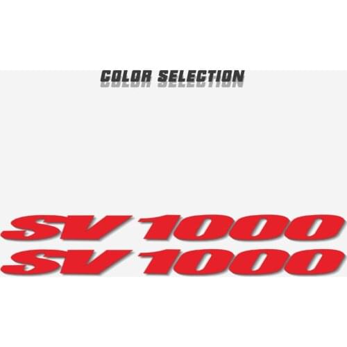 Stickers Motorcycle bicycle fuel tank sticker wheel helmet MOTO waterproof reflective logo decal For SUZUKI SV1000 sv 1000