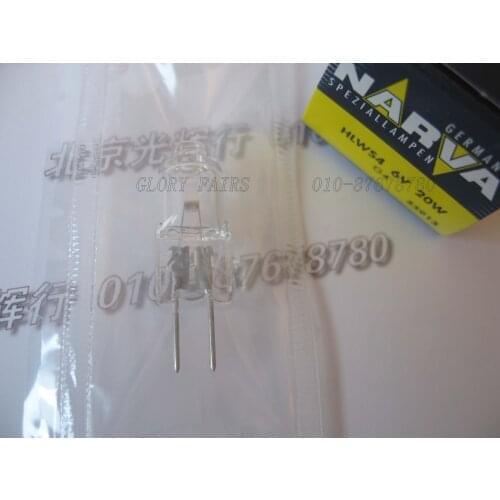 NARVA 55913 HLWS4 6V20W G4 lamp,6V 20W bulb
