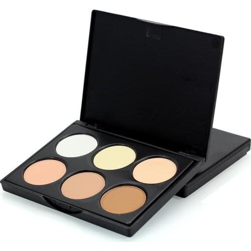 LEARNEVER 2016 Contour Pressed Cheek Powder Makeup Blush Palette Nude Face contour palette Cosmetic M02550