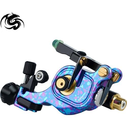 Dragonhawk Coreless Motor RCA Interface Adjustable Stroke Tattoo Rotating Machine Professional Permanent Makeup Tattoo Machine