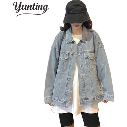 Spring Autumn Women Denim Jacket Long Sleeve Coat Single Breasted Denim Female Jacket Coats 2021 Fashion Clothing Streetwear Top