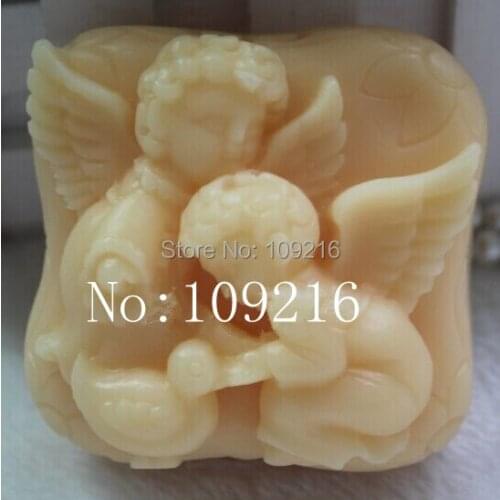 Wholesale!!!1pcs Brokeback Angel (Zx262) Silicone Handmade Soap Mold Crafts DIY Moulds