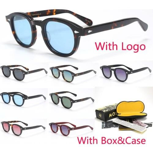 Johnny Depp Polarized Sunglasses Men Women Lemtosh Style With Case$Box Luxury Brand Designer Sun Glasses For Male Female Oculos