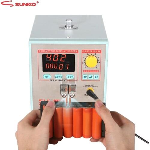 SUNKKO 797DH Battery Spot Welder 3.8KW High Power battery spot welder welding machine with HB-70B for 18650 Batteries Packs