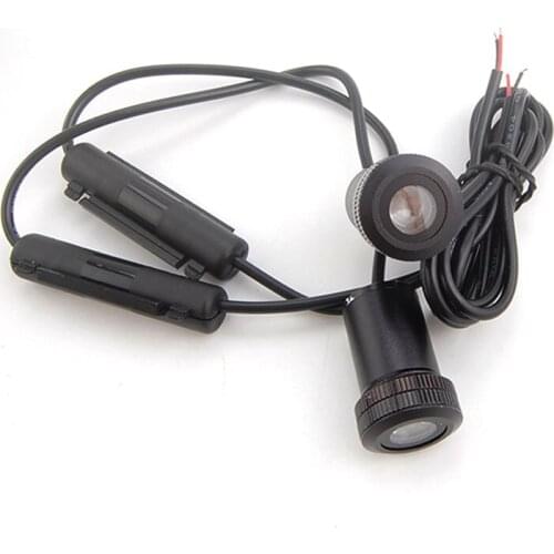 2pcs Door Welcome Step Brand Emblem Logo LED Light Lamp Laser Shadow Projector For Chevrolet Honda Ford Lexus Fiat