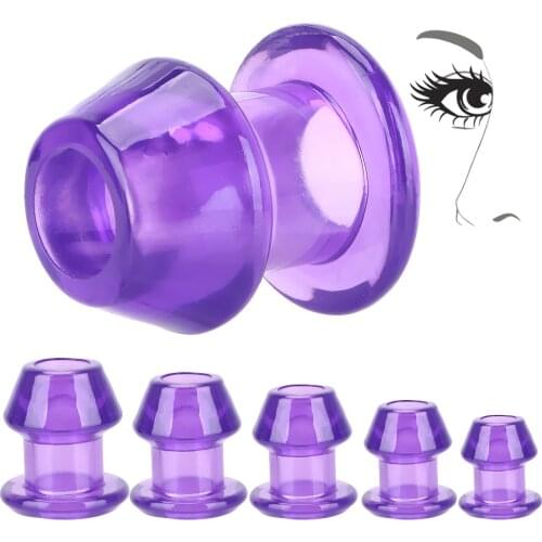 Hollow Anal Plug Douche Vagina Anal Butt Plug Sex Toys for Gay Men Women Adult Games Enema Anal Dilator Dilator Butt Plug