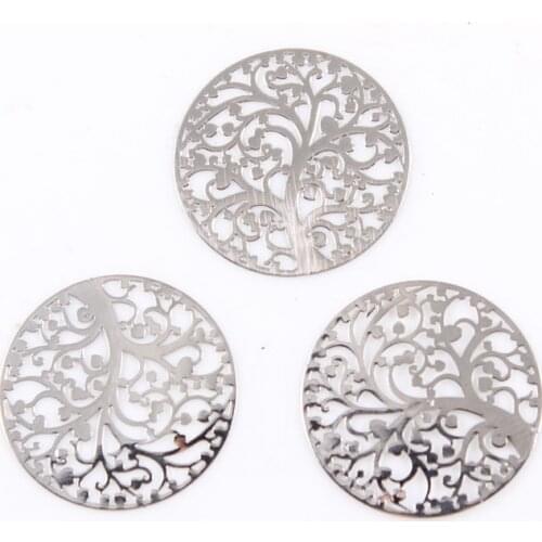 Free Shipping 22MM Silver Family Tree Floating Locket Plate Window Plates For 30mm Glass Living Memory Locket 10pcs lot