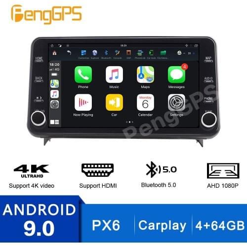 Dual 1080P Car Stream Media for Toyota RAV4 RAV-4 2018+ Multimedia Headunit GPS Navigation Car Camera Parking Mode Recorde PX6