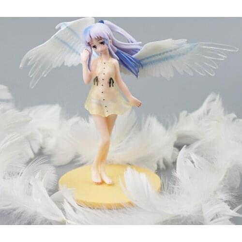 Janpan anime Angel Beats Tachibana Kanade 15cm Action Figure PVC Model Toys Decoration Anime Angel Figurine Gifts For Girls