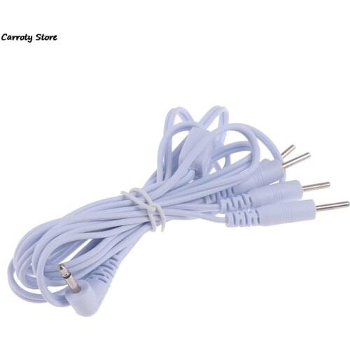 Electric Shock Wire Electro Stimulation 2/4 Pin For Penis Ring Anal Plug Therapy Massager Accessories Sex Toys