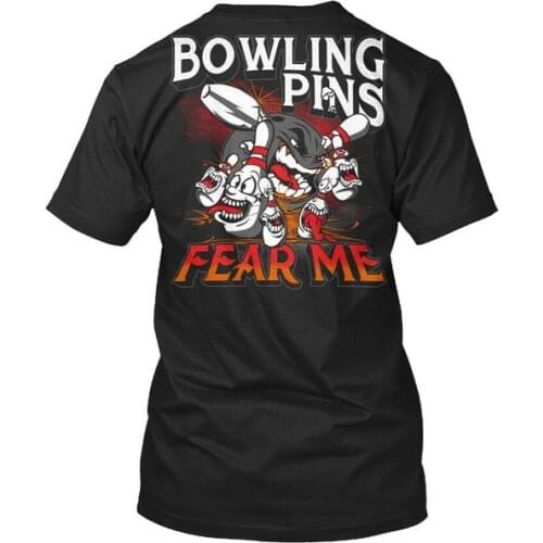 Bowling Pins Fear Me Eu - Standard Unisex T-shirt