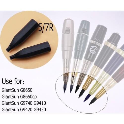 Individually Packaged Generic Hex Needle Caps 5R/7R For Permanent Makeup Taiwan Sunshine/Gaintsun Tattoo Machine