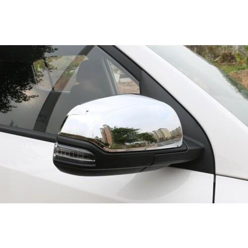 JXKaFa 2Pcs/set ABS Car Exterior Rearview Rear View Mirror Cover Trim Styling Parts For Hyundai IX35 2018 ABS Accessories