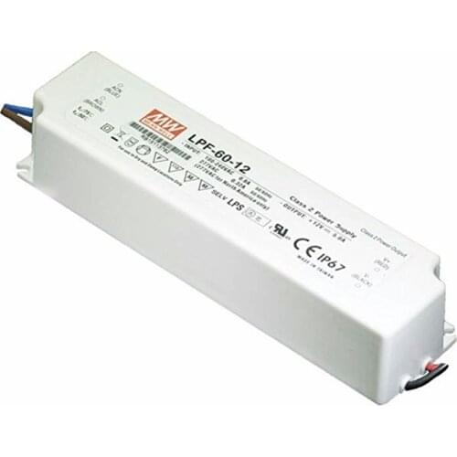 Original Meanwell LPF-60-20 60W 20V 3A constant current power supply PFC for LED lighting