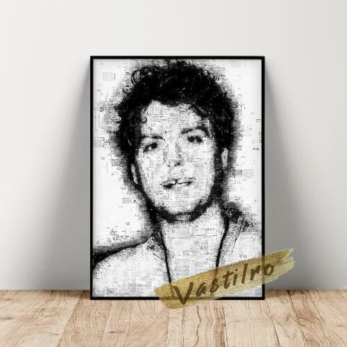 Mac DeMarco Creation Singer Star Poster, Hip Hop Rock Music Art Prints Fans Collection Home Decor, Bar Pub Club Wall Stickers