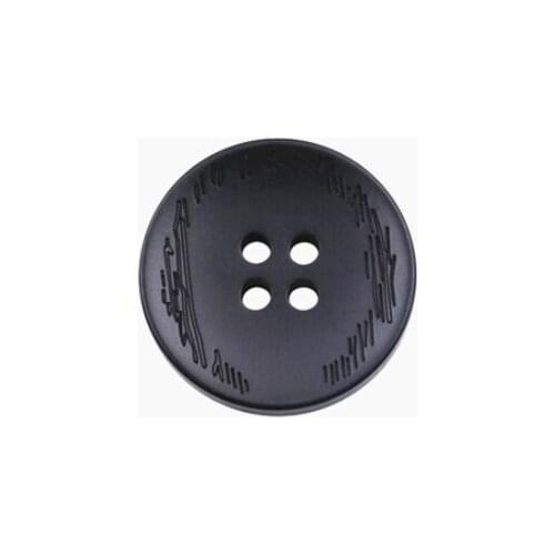 A13 Sewing accessories Resin matte round 18mm buttons for men suit trousers black buttons for women woolen coat buttons