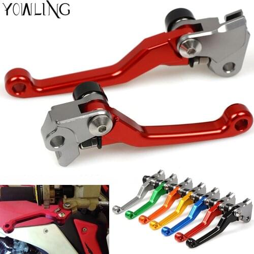 Motocross dirtbike Pivot Brake Clutch Levers For HONDA CR125R CR250R 1992 1993 1994 1995 1996 1997 1998 1999 2000 2001 2002 2003