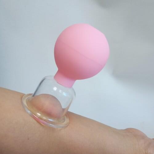 Glass Facial Cupping Set Cupping Set for Eyes, Face and Body Leg Arm Detox