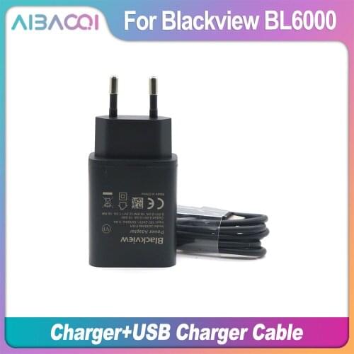AiBaoQi Brand New For Blackview BL6000 Pro Phone USB Adapter Charger/Usb Cable Data Line/Headphone