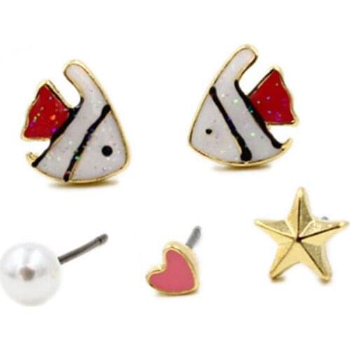 Женские золотые серьги ZeroMoon China At AliExpress