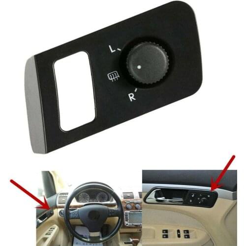 1X Car Rear Side View Mirror Switch fit for VW Touran Caddy 1T1959552 Sport Utility ABS 4 Door 09-15 Left Hand Drive