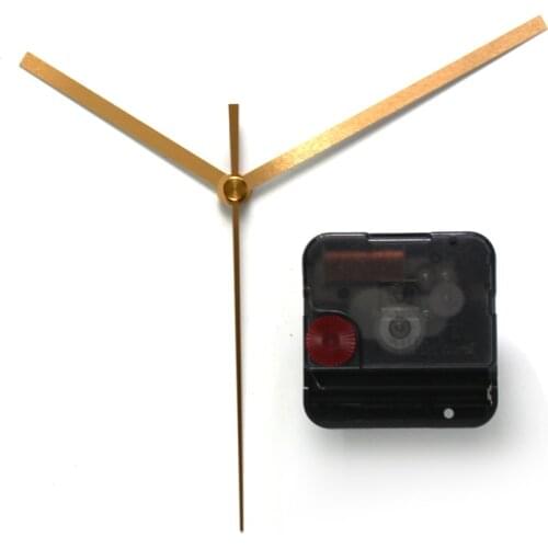 12888 Young Town Screw in type 4 kinds Screw length Sweep Plastic Movement With 9633#Gold Hands Clock Accessory Quartz DIY Kits