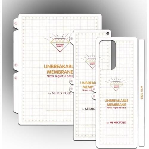 3D New Soft Hydrogel Flexible Film for Xiaomi Mi Mix Fold Front and Back Membrane TPU Full Cover Screen Protector