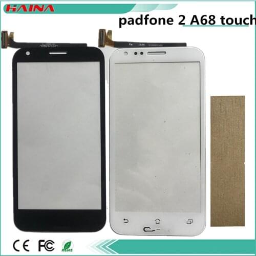 4.7 inch phone touchscreen For ASUS PadFone 2 A68 Touch Panel Front Glass Sensor Touchscreen Replacement