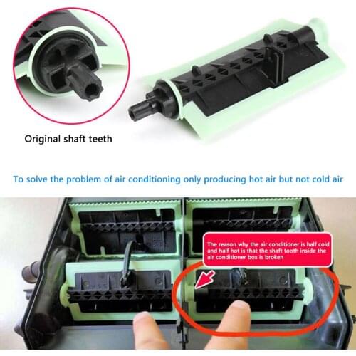 ABS + PC Air Conditioning Cooling & Heating Flap AC Evaporator Core Shell Flap for Mercedes-Benz W205 2015-on W253 2016-on