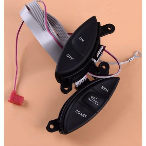 Beler 1 Pair Steering Wheel Cruise Control Switch Fit For Ford Explorer Sport Trac Mazda B3000 Mercury Mountaineer F87Z9C888BB