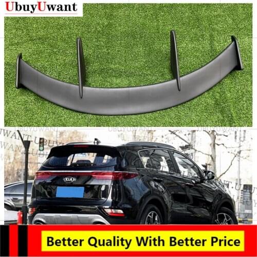 EPFBSQP For KIA New KX5 HatchBack 2020 - 2021 Car Tail Wing Decoration Carbon Fiber / FRP Rear Trunk Spoiler Car Styling